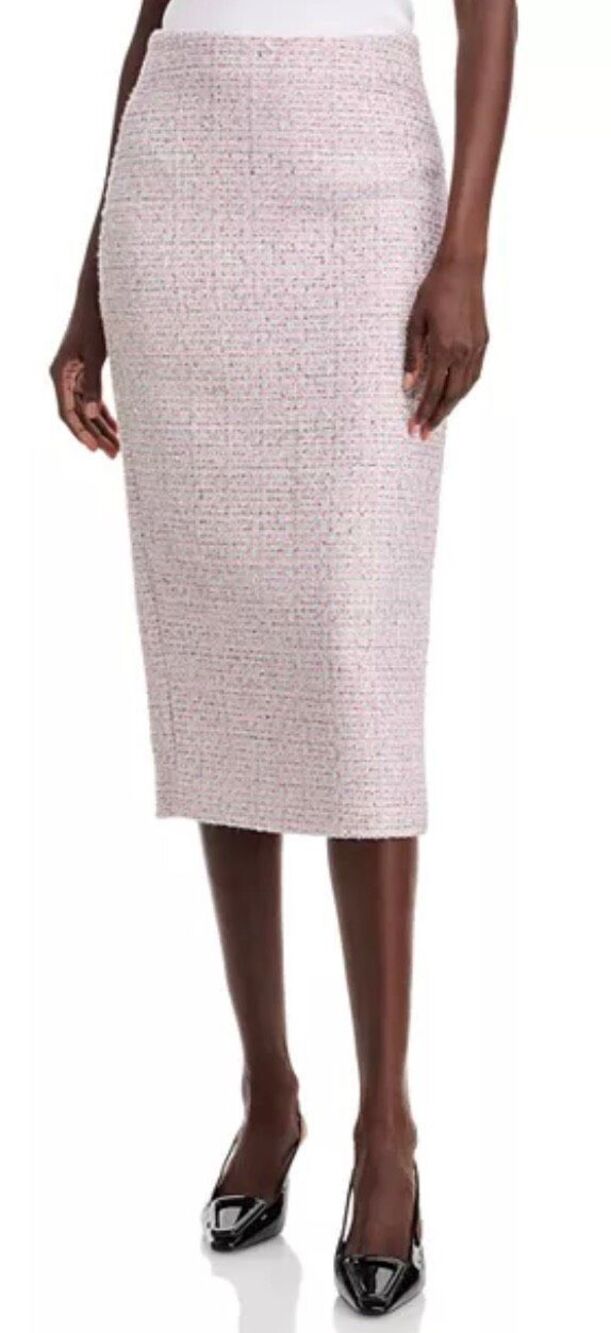TOCCIN Leilani Tweed Pencil Skirt in SORCH NWT Size 4